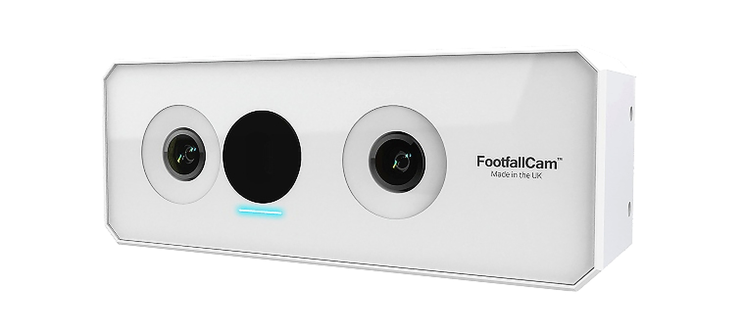 Black FootfallCam people counting device